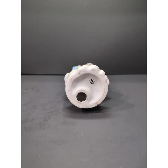 Capodimonte Porcelain Lady Figurine, Woman With Parasol, Umbrella Sculpture, Vtg - Picture 7 of 9